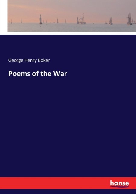 Cover for Boker · Poems of the War (Book) (2017)