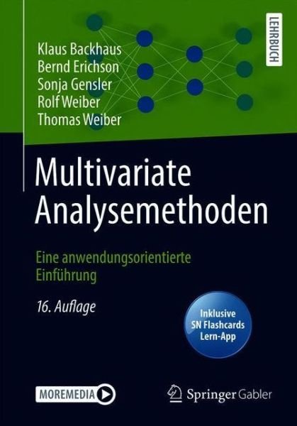 Cover for Backhaus · Multivariate Analysemethoden (Book) (2021)