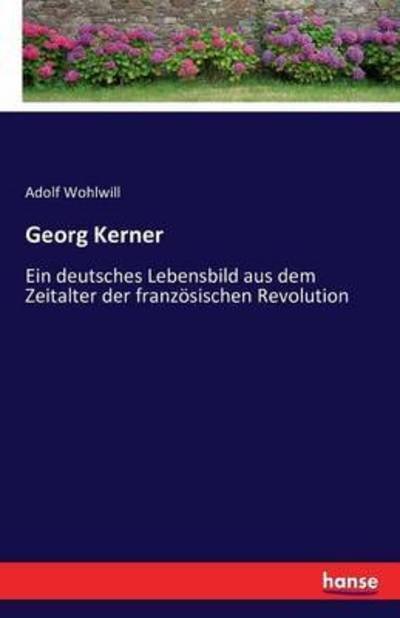 Cover for Wohlwill · Georg Kerner (Book) (2016)