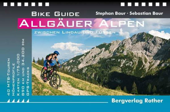 Cover for Baur · Rother Bike Guide Allgäuer Alpen (Buch)