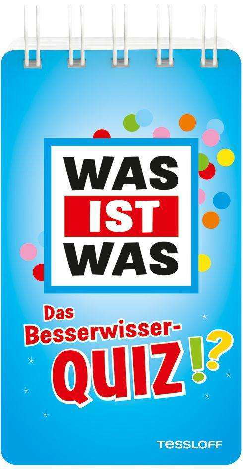 Cover for Tessloff Verlag · WAS IST WAS Das Besserwisser-Quiz (Paperback Bog) (2021)