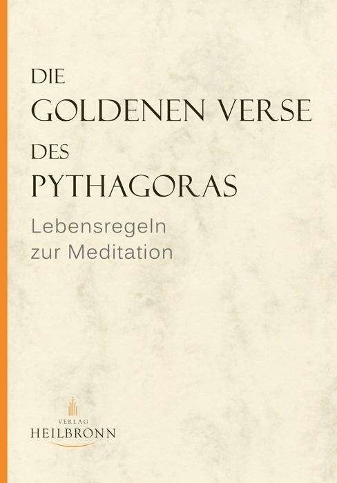 Cover for Wedemeyer · Die Goldenen Verse des Pythag (Bog)