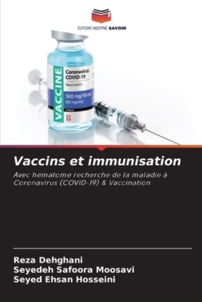 Cover for Reza Dehghani · Vaccins et immunisation (Pocketbok) (2021)
