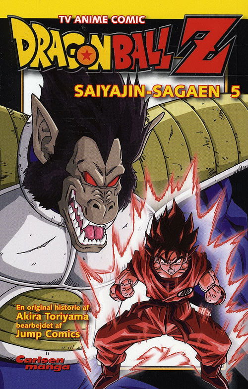 Cover for Akira Toriyama · Carlsen manga TV Anime Series: Dragon ball Z - Saiyajin-sagaen (5) (Paperback Book) [1st edition] (2008)