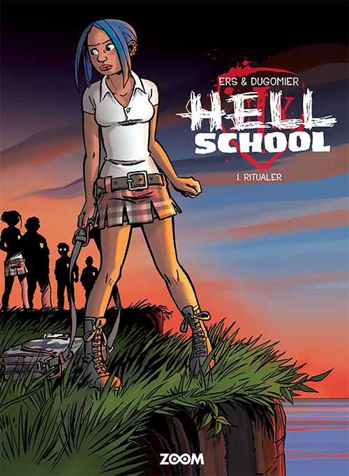 Cover for Benoít Ers &amp; Vincent Dugomier · Hell School: Hell School 1: Ritualer (Sewn Spine Book) [1st edition] (2025)