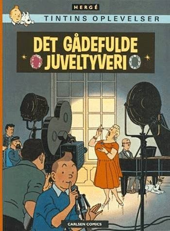 Cover for Hergé · Det Gådefulde Juveltyveri - Tintin 14 (Sewn Spine Book) (2002)