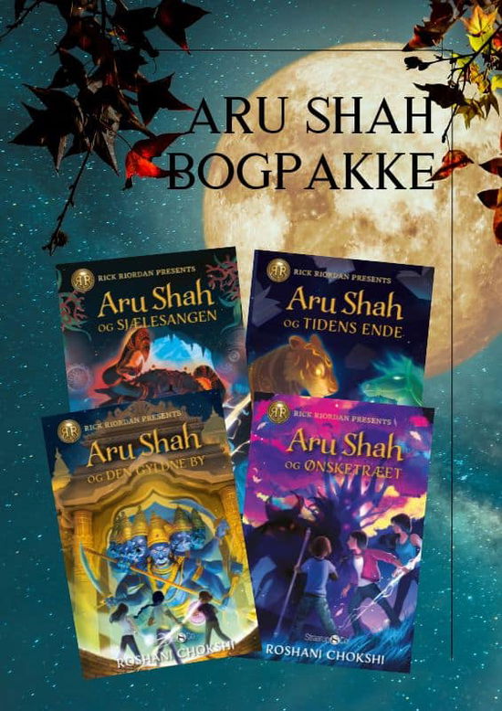 Cover for Roshani Chokshi · Aru Shah Bogpakke (Paperback Book) [1st edition] (2023)