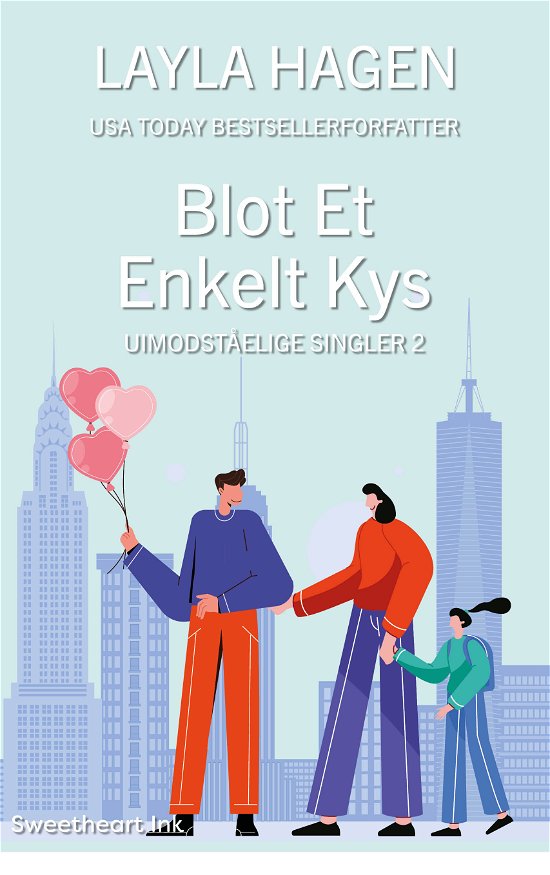 Layla Hagen · Uimodstålige Singler 2: Blot et enkelt kys (Pocketbok) [2:a utgåva] (2023)