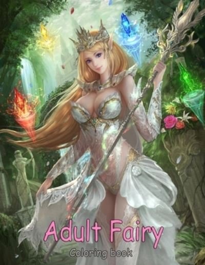 Cover for Tabassum Publishing · Adult Fairy Coloring book: Fairy Coloring Book for adult (Paperback Bog) (2021)
