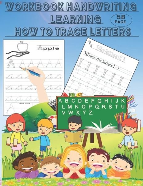 Cover for Bm Education Kids · Workbook handwriting learning how to trace letters, (Paperback Book) (2021)