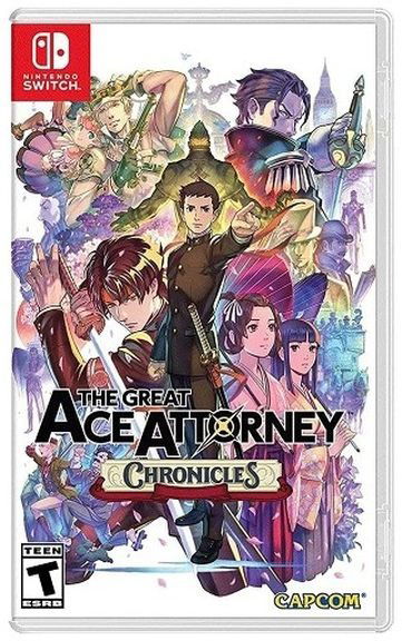 Cover for The Great Ace Attorney Chronicles  Switch · The Great Ace Attorney Chronicles Switch (Toys)