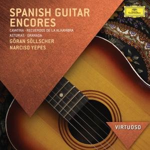 Cover for Sollscher / Yepes · Spanish Guitar Encores (CD) (2012)