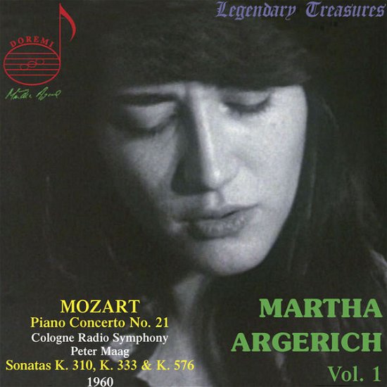 Cover for Mozart,w.a. / Argerich / Maag · Martha Argerich 1 (CD) (2014)