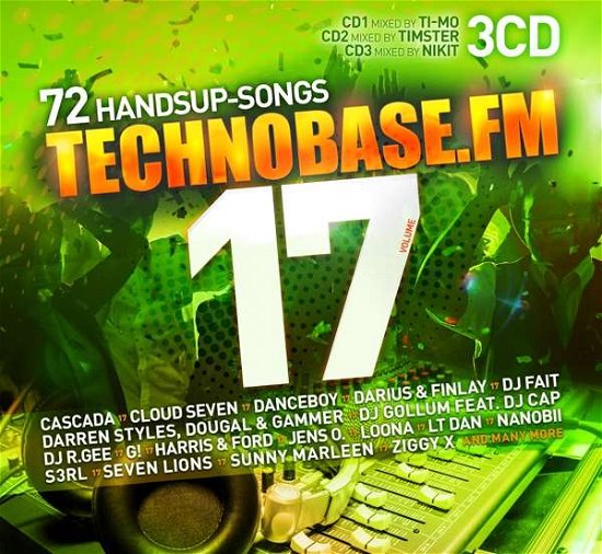 Cover for Technobase.fm Vol.17 (CD) [Digipak] (2017)