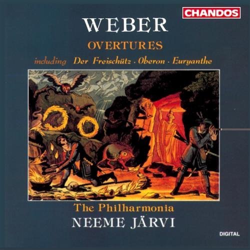 Overtures - Carl Maria Von Weber - Music - CHANDOS - 0095115159248 - September 2, 1992