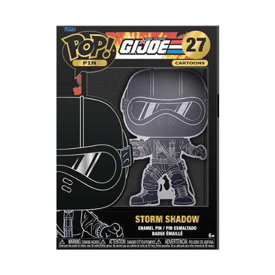 Gi Joe - Storm Shadow (Styles May Vary) - Funko Pop! Pins: - Merchandise -  - 0671803441248 - February 25, 2023