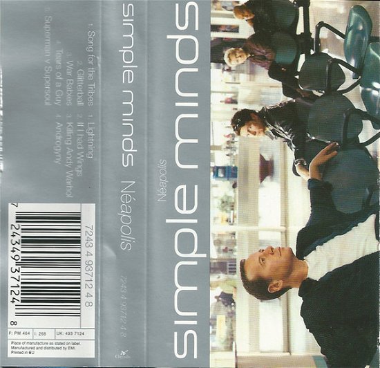 Cover for Simple Minds  · Neapolis (Kassett)