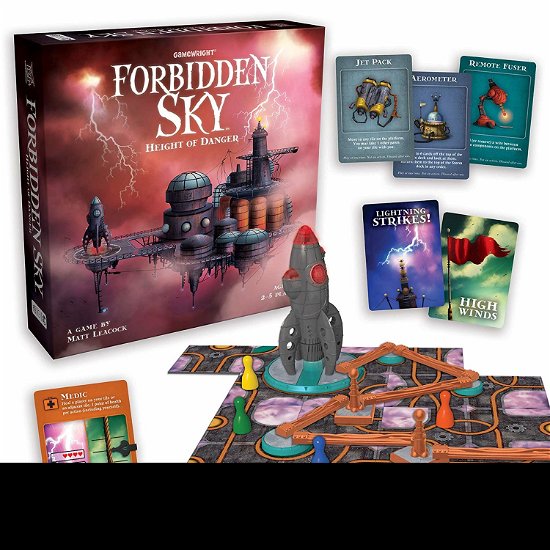 Gamewright - Forbidden Sky - Coiled Springs - Board game -  - 0759751004248 - 