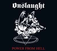 Cover for Onslaught · Power from Hell (CD) (2021)