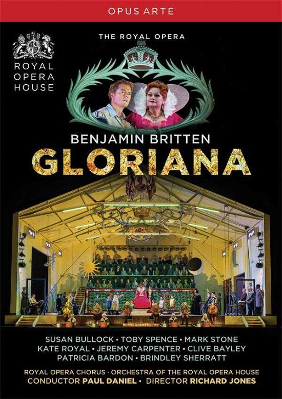 Cover for B. Britten · Gloriana (MDVD) (2014)