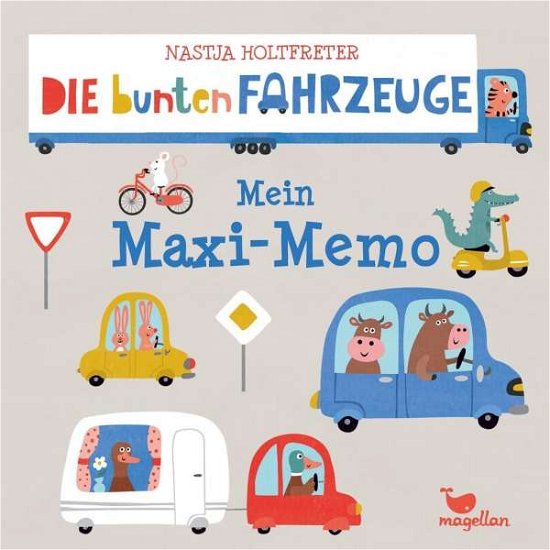 Cover for Die Bunten Fahrzeuge · Die bunten Fahrzeuge # Mein Maxi Memo (Toys) (2020)