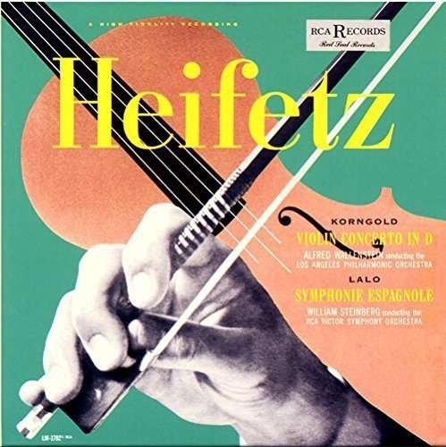 Cover for Jascha Heifetz · Korngold: Violin Concerto &amp; Lalo (CD) [Japan Import edition] (2015)