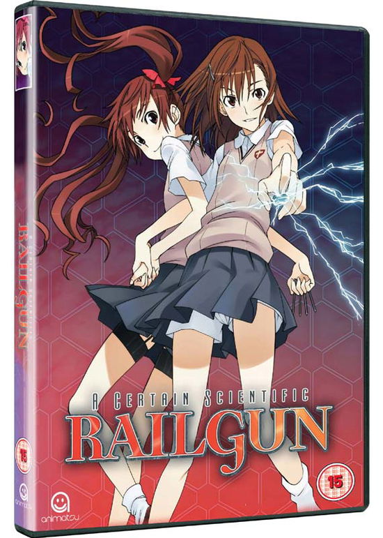 Cover for A Certain Scientific Railgun - · A Certain Scientific Railgun Season 1 (Episodes 1 to 24) (DVD) (2015)