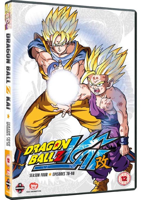 Cover for Dragon Ball Z Kai Season 4 (Episodes 78 to 98) (DVD) (2015)