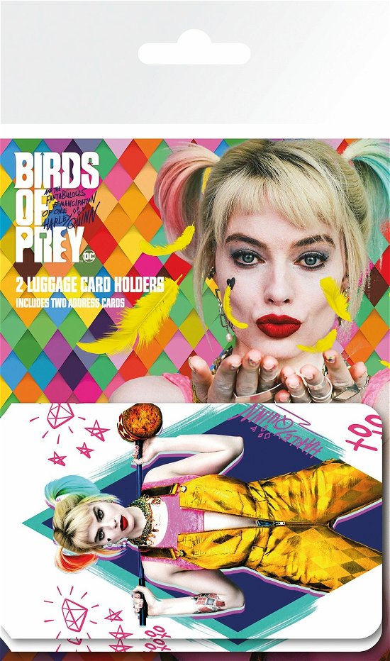 Birds Of Prey: Gb Eye · Birds Of Prey: Gb Eye - Harley Quinn (targhetta Per Valigia) (Legetøj)