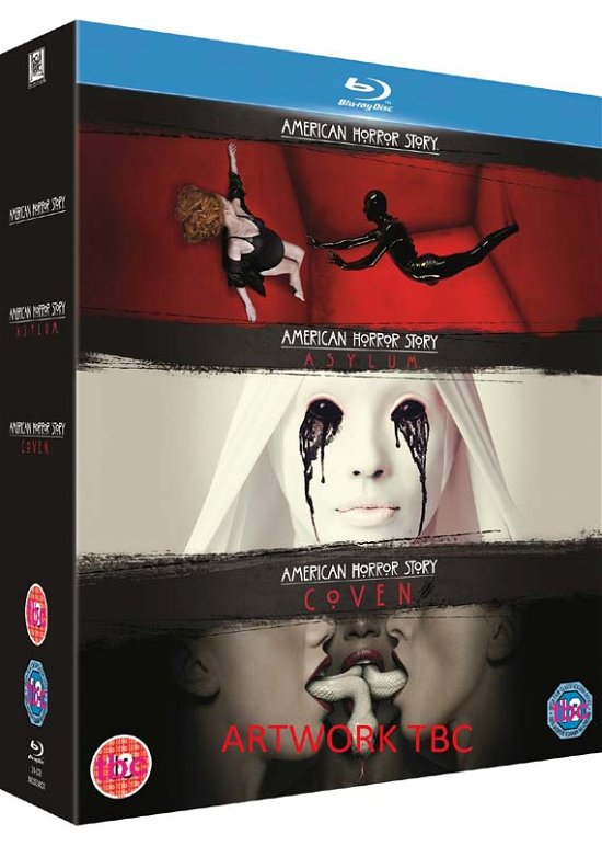 Cover for Englisch Sprachiger Artikel · American Horror Story Seasons 1 to 3 (Blu-ray) (2014)
