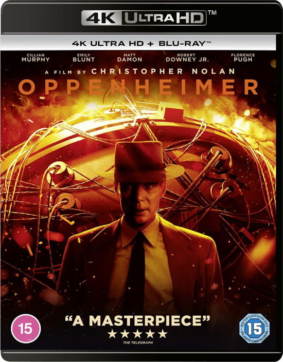 Cover for Christopher Nolan · Oppenheimer (Blu-ray) [UK Import edition] (2023)