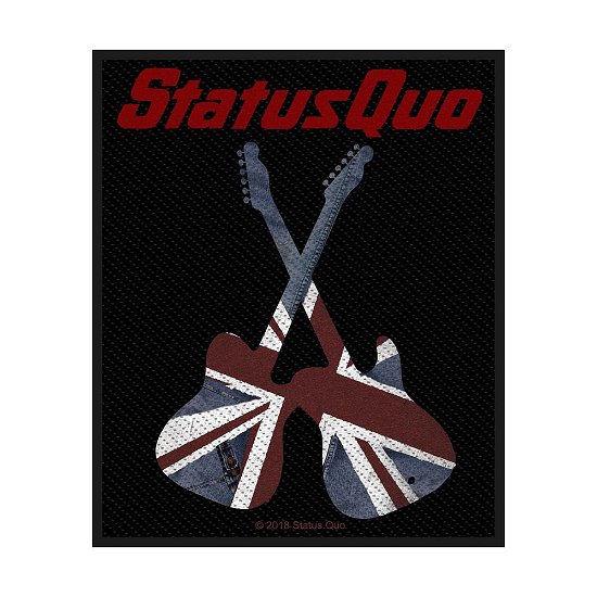 Cover for Status Quo · Status Quo Standard Patch: Guitars (Loose) (Patch) (2019)