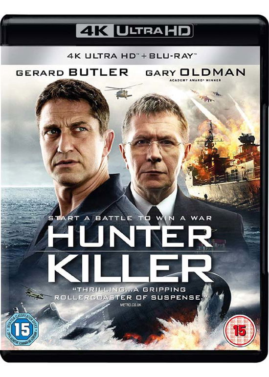 Cover for Fox · Hunter Killer (Blu-ray) (2019)