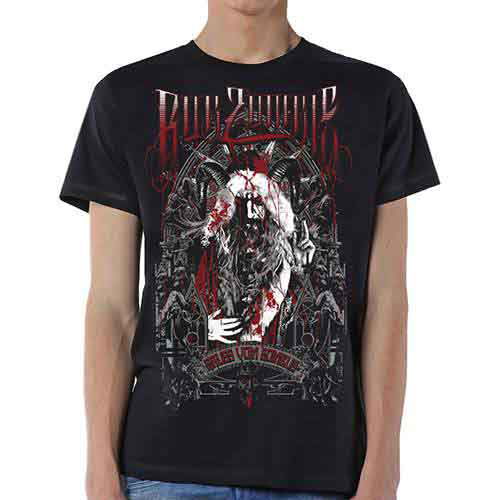 Cover for Rob Zombie · Rob Zombie Unisex T-Shirt: Krampas Zombie (T-shirt) [size L] [Black - Unisex edition]