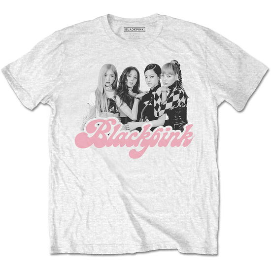 BlackPink Unisex Tee: Photo Tee - BlackPink - Merchandise -  - 5056368630248 - 