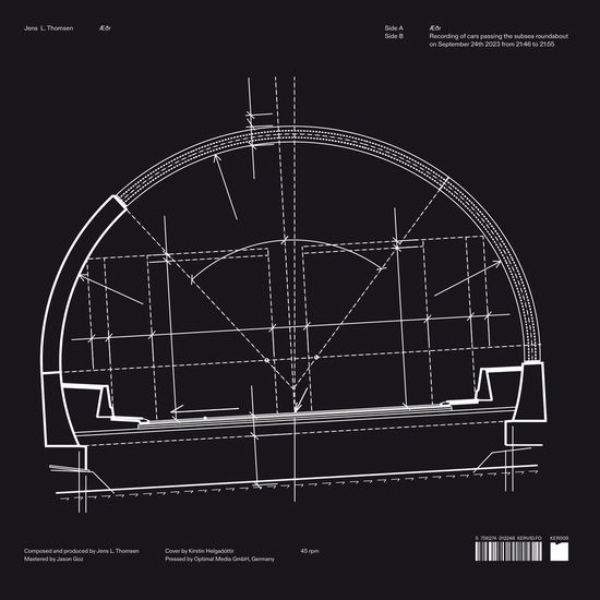 Cover for Jens L. Thomsen · Aedr (LP) (2024)