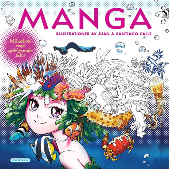 Cover for Manga med självlysande sidor (Book) (2024)