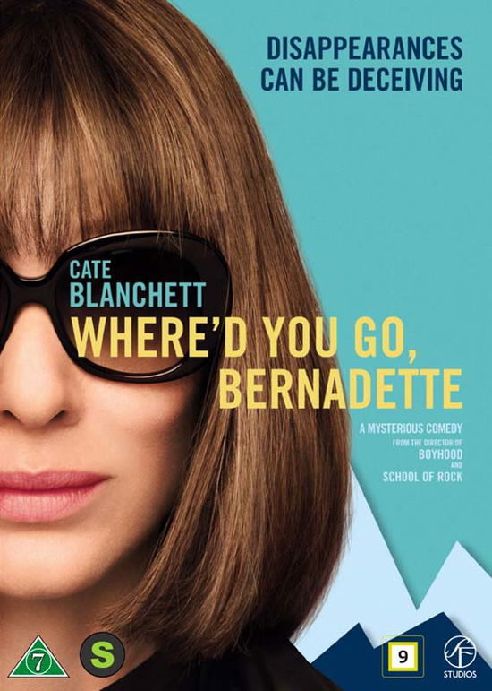 Where'd You Go, Bernadette -  - Elokuva - SF - 7333018016248 - torstai 30. tammikuuta 2020