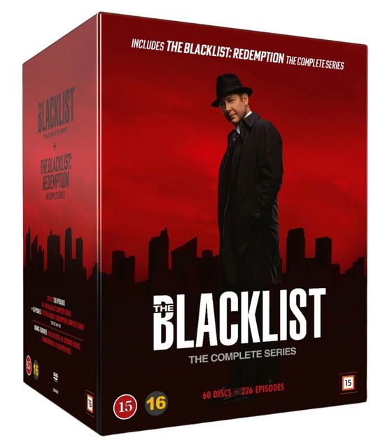 Cover for The Blacklist · The Blacklist Complete Box (DVD) (2024)