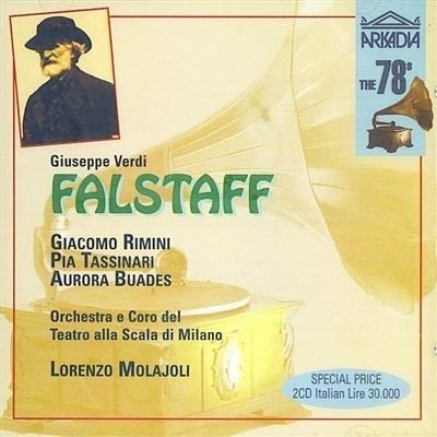 Cover for Giuseppe Verdi  · Falstaff (CD)