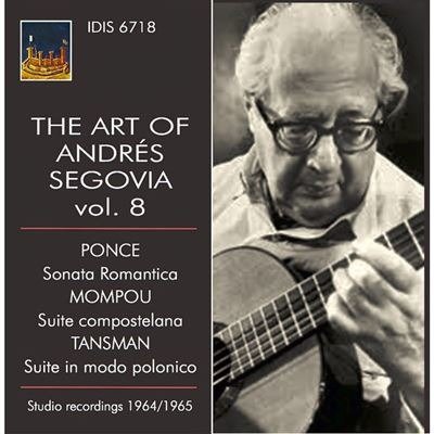 Cover for Andres Segovia  · The Art Of 8 (CD)