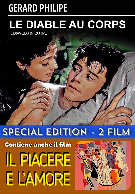 Cover for Diable Au Corps (Le) / Piacere · Diable Au Corps (Le) / Piacere E L'Amore (Il) (DVD) (2021)