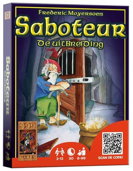 Saboteur: De Uitbreiding - 999Games - Merchandise -  - 8717249194248 - 