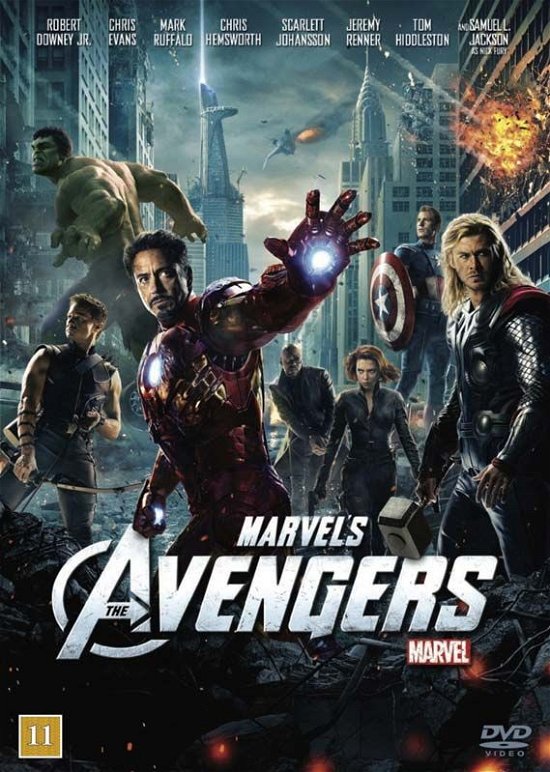 Cover for The Avengers (DVD) (2012)