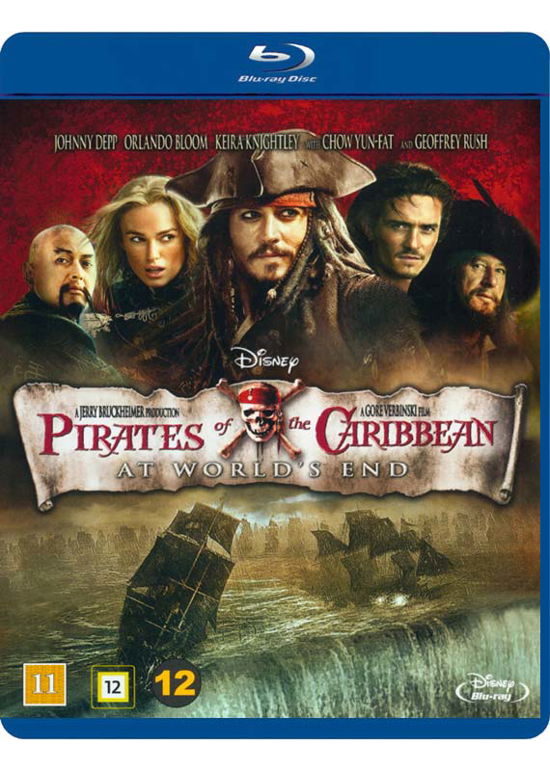 Cover for Pirates of the Caribbean · Pirates of the Caribbean 3: At World's End (Blu-ray) (2011)