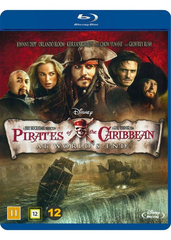 Cover for Pirates of the Caribbean · Pirates of the Caribbean 3: At World's End (Blu-ray) (2011)