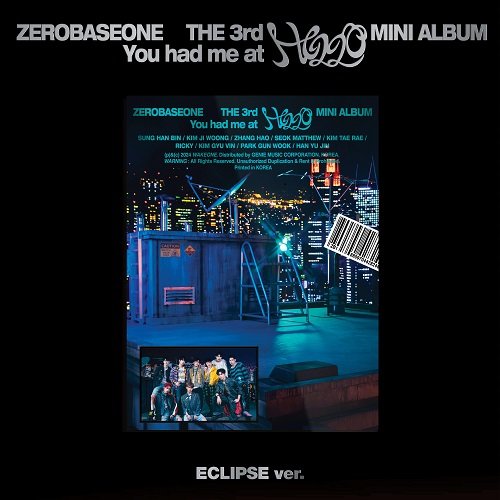 Cover for ZEROBASEONE · You Had Me At Hello (CD/Merch) [Incl. P.O.B. Photocard edition] [Eclipse Version] (2024)