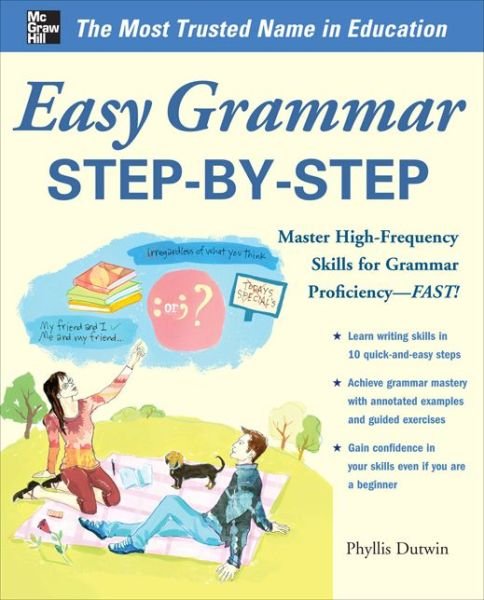 Cover for Phyllis Dutwin · Easy English Grammar Step-by-Step - Easy Step-by-Step Series (Paperback Book) [Ed edition] (2013)