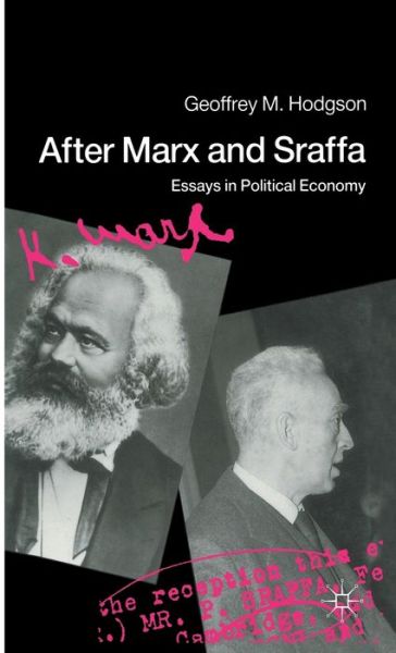 Cover for Geoffrey M. Hodgson · After Marx and Sraffa: Essays in Political Economy (Hardcover Book) (1991)