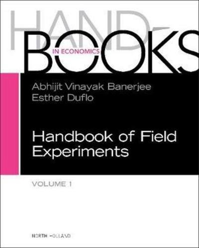 Cover for Esther Duflo · Handbook of Field Experiments - Handbook of Economic Field Experiments (Gebundenes Buch) (2017)